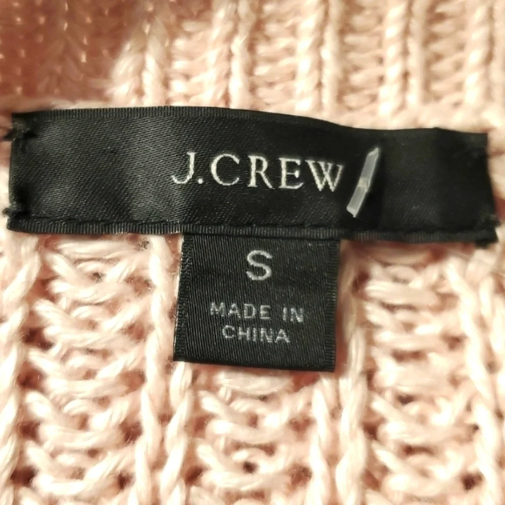 J. crew Pullover pink Sweater Size Small